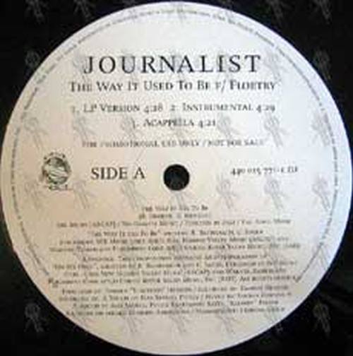 JOURNALIST - The Way It Used To Be F / Floetry - 2