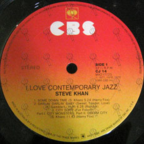 KAHN-- STEVE - I Love Contemporary Jazz - 3