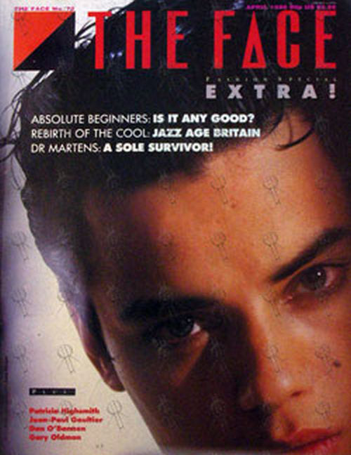 KAMEN-- NICK - 'The Face' - April 1986 - Nick Kamen On Front Cover - 1