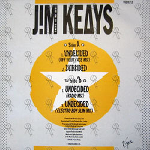 KEAYS-- JIM - Undecided - 2