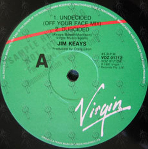 KEAYS-- JIM - Undecided - 3