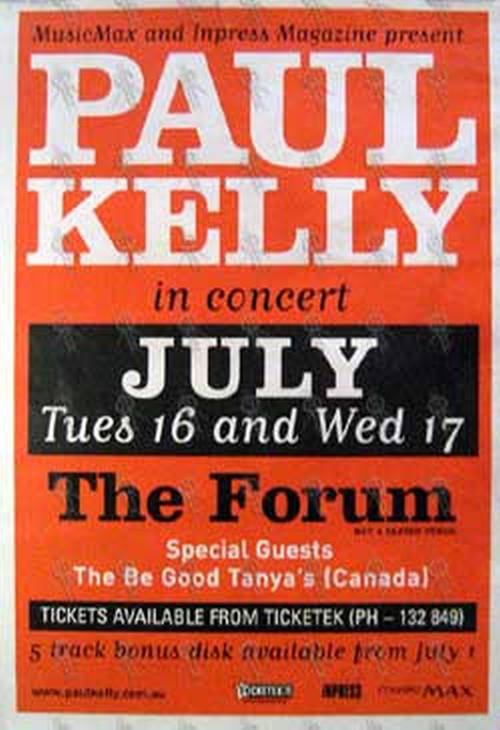 KELLY-- PAUL - &#39;The Forum