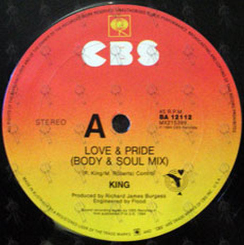 KING - Love &amp; Pride (Body &amp; Soul mix) - 2