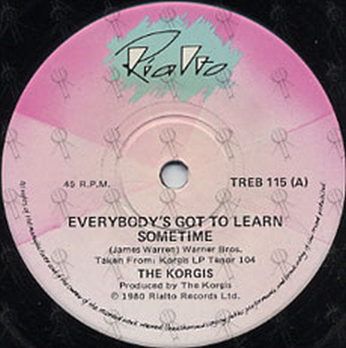 KORGIS-- THE - Everybody&#39;s Got To Learn Some Time - 3