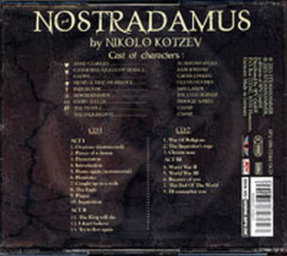 KOTZEV-- NIKOLO - Nostradamus - 2