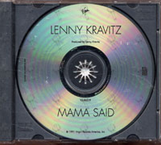 KRAVITZ-- LENNY - Mama Said - 3