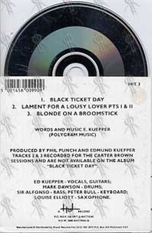 KUEPPER-- ED - Black Ticket - 2