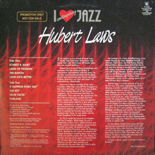 LAWS-- HUBERT - I Love Contemporary Jazz - 2