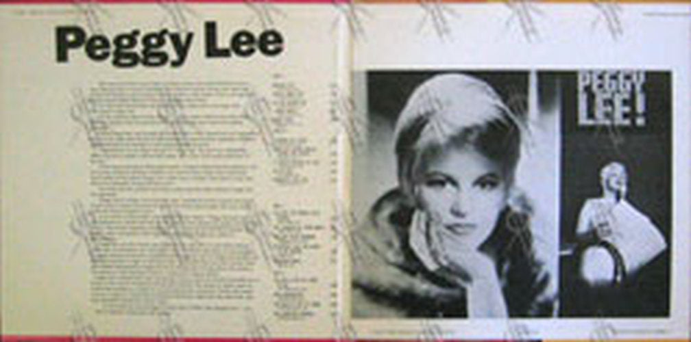 LEE-- PEGGY - Once More With Feeling / I&#39;ve Got The World On A String - 3