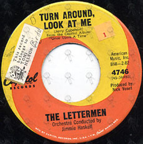 LETTERMEN-- THE - Turn Around