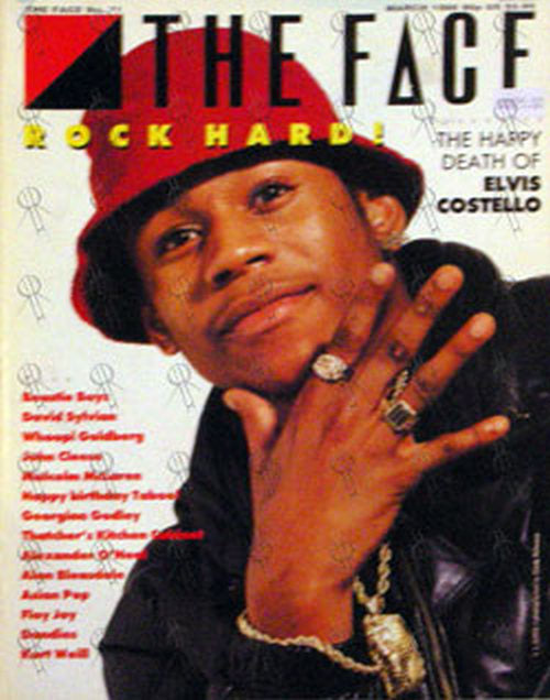 LL COOL J - &#39;The Face&#39; - March 1986 - LL Cool J On Front Cover - 1