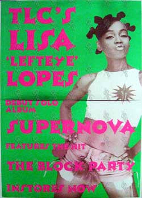 LOPEZ-- LISA &#39;LEFTEYE&#39; - &#39;Supernova&#39; Debut Solo Album Poster - 1