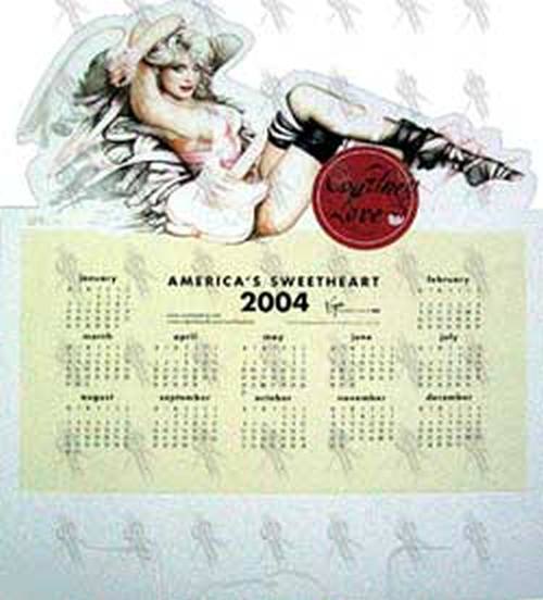 LOVE-- COURTNEY - 'America's Sweetheart' Stand Up Calendar - 1