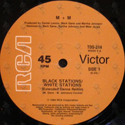 M + M - Black Stations / White Stations - 2