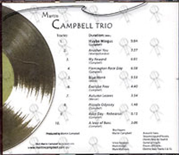 MARTIN CAMPBELL TRIO - My Reward - 2