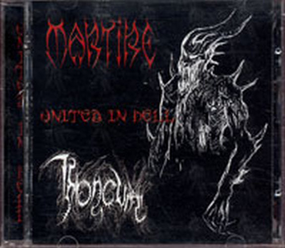 MARTIRE|THRONIUM - United In Hell - Split CD - 1