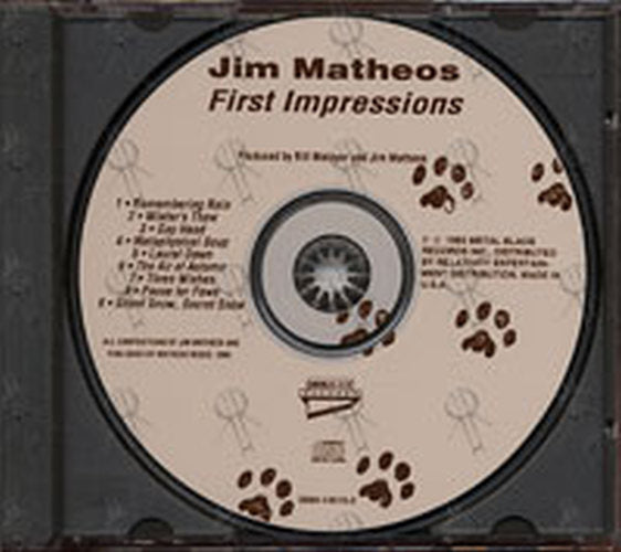 MATHEOS-- JIM - First Impressions - 3