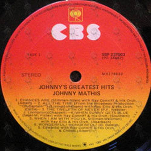 MATHIS-- JOHNNY - Johnny&#39;s Greatest Hits / Friends In Love - 4