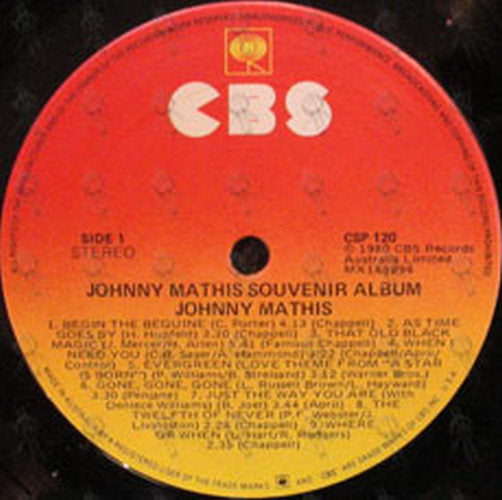 MATHIS-- JOHNNY - Souvenir Album - 3