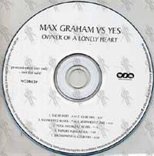 MAX GRAHAM VS. YES - Owner Of A Lonely Heart - 1