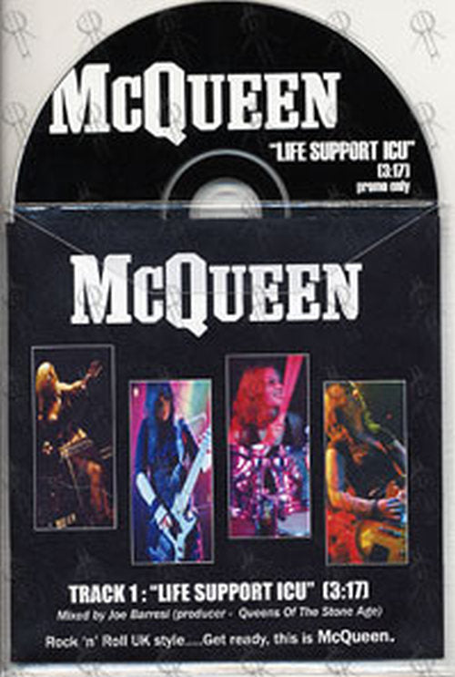 MCQUEEN - Life Support ICU - 1