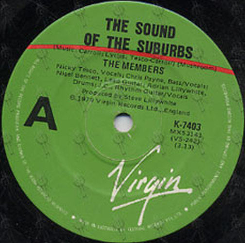 MEMBERS-- THE - The Sound Of The Suburbs - 2