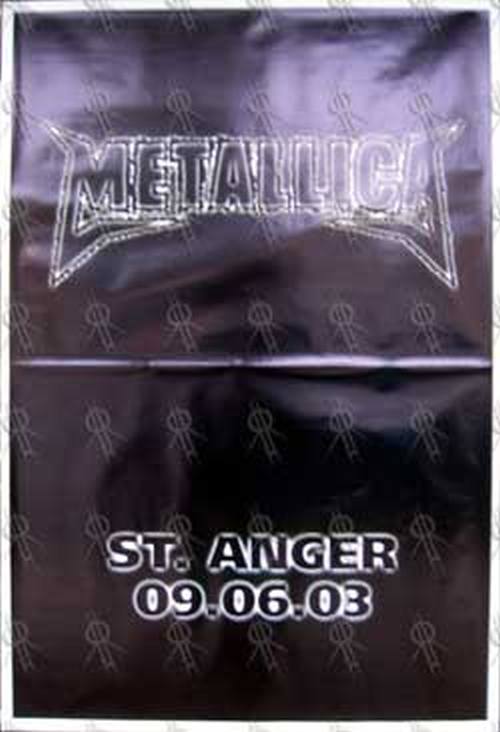 METALLICA - Black &#39;St. Anger&#39; Album Poster - 1