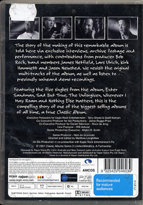 METALLICA - Classic Albums - Metallica (The Black Album) - 2