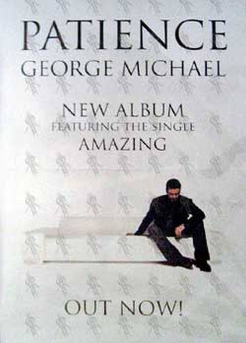 MICHAEL-- GEORGE - &#39;Patience&#39; Album Poster - 1