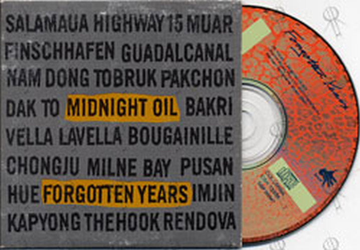 MIDNIGHT OIL - Forgotten Years - 1