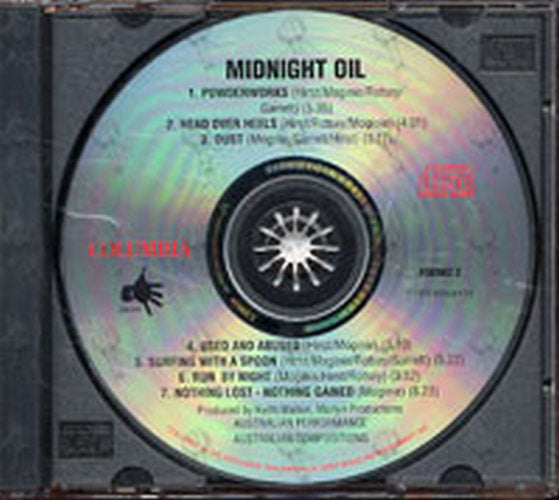 MIDNIGHT OIL - Midnight Oil - 3