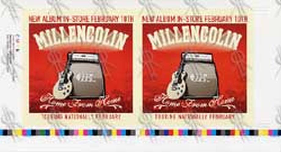 MILLENCOLIN - &#39;Home From Home&#39; Sticker Sheet Artist Proof - 1