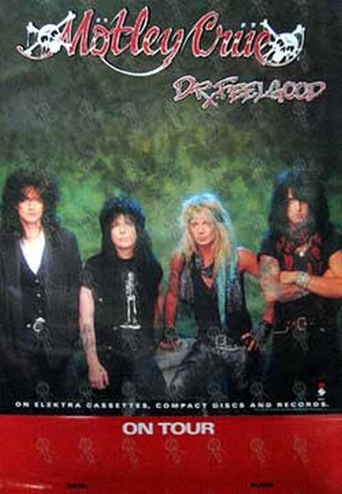 MOTLEY CRUE - &#39;Dr Feelgood&#39; Album/Tour Poster - 1