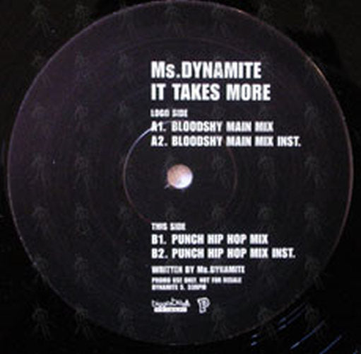 MS DYNAMITE - It Takes More - 4