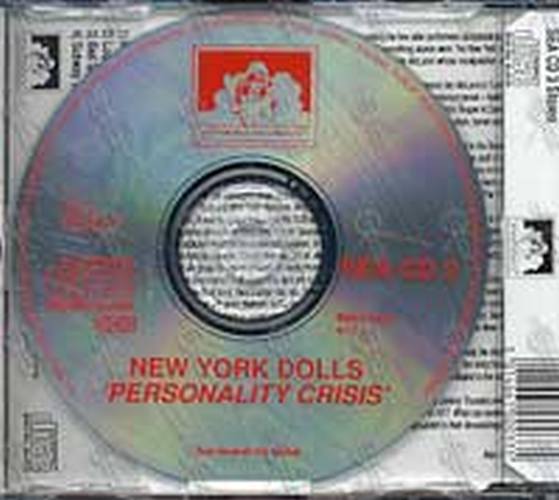 NEW YORK DOLLS-- THE - Personality Crisis - 2