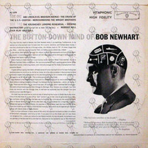 NEWHART-- BOB - The Button-Down Mind Of Bob Newhart - 2