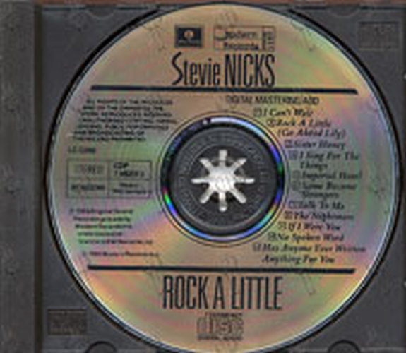 NICKS-- STEVIE - Rock A Little - 3