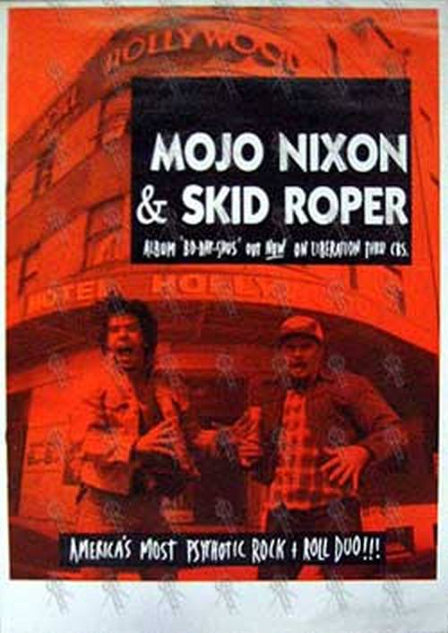 NIXON-- MOJO &amp; ROPER-- SKID - &#39;Bo-Day-Shus&#39; Album Poster - 1