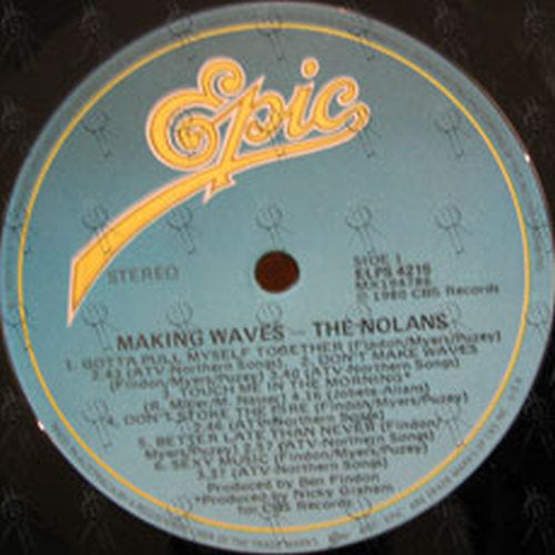 NOLANS-- THE - Making Waves - 3