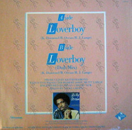 OCEAN-- BILLY - Loverboy - 2