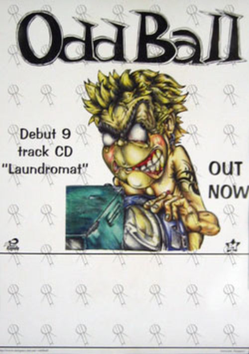 ODD BALL - &#39;Laundromat&#39; Album Poster - 1