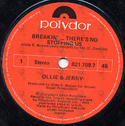 OLLIE &amp; JERRY - Breakin&#39;... There&#39;s No Stopping Us - 2