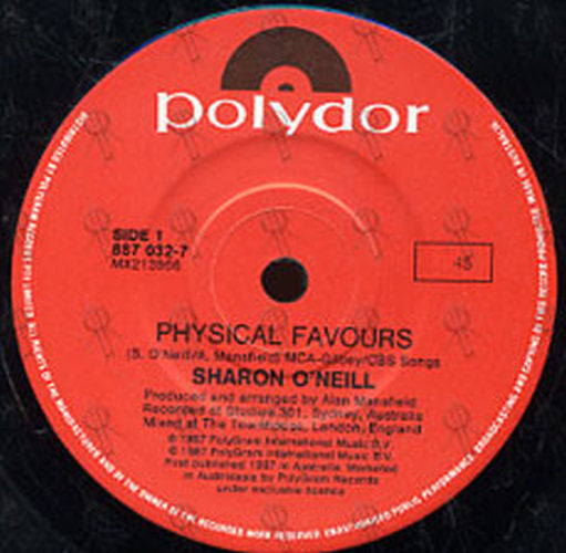 O&#39;NEILL-- SHARON - Physical Favours - 3