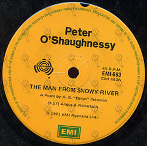 O&#39;SHAUGHNESSY-- PETER - The Man From Snowy River - 2