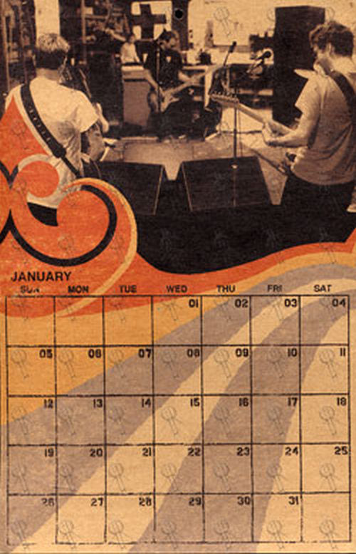 PEARL JAM - 2003 Fan Club Calendar - 1