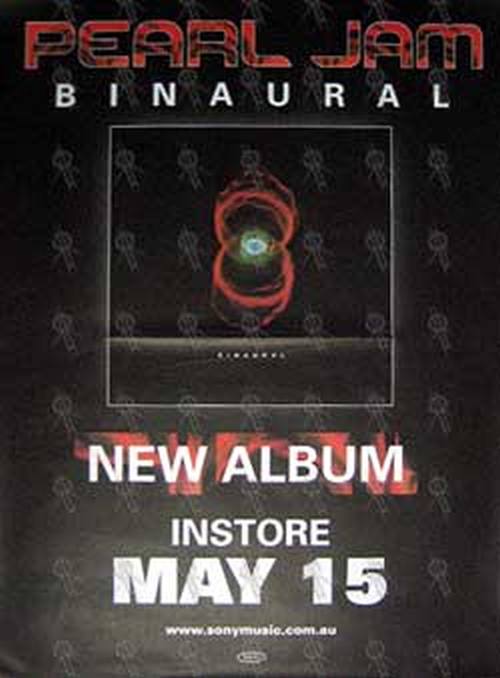 PEARL JAM - 'Binaural' Poster - 1