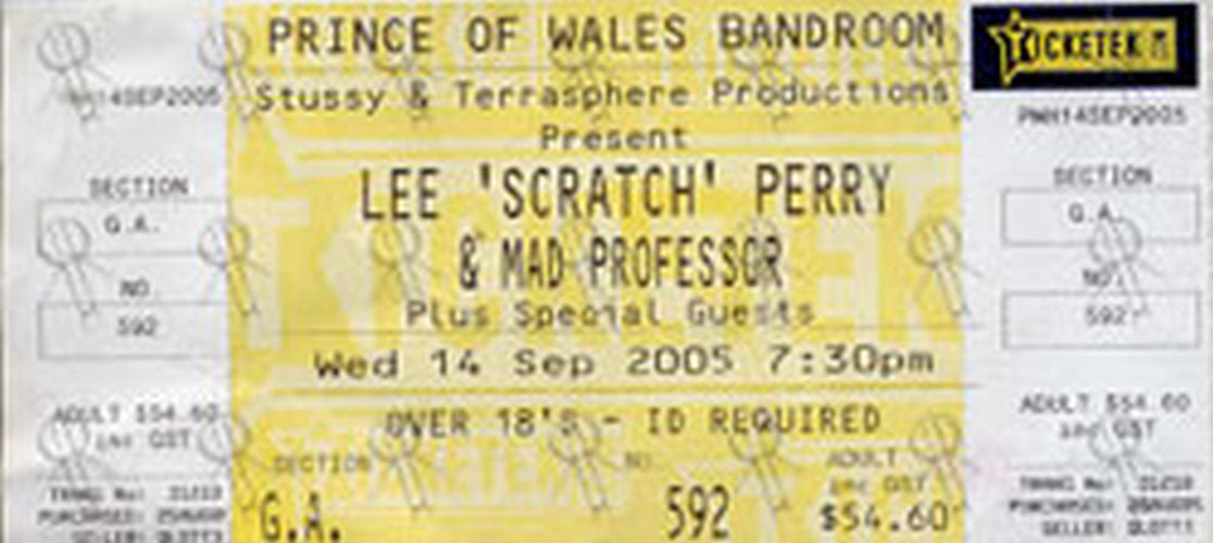 PERRY-- LEE SCRATCH - Prince Of Wales