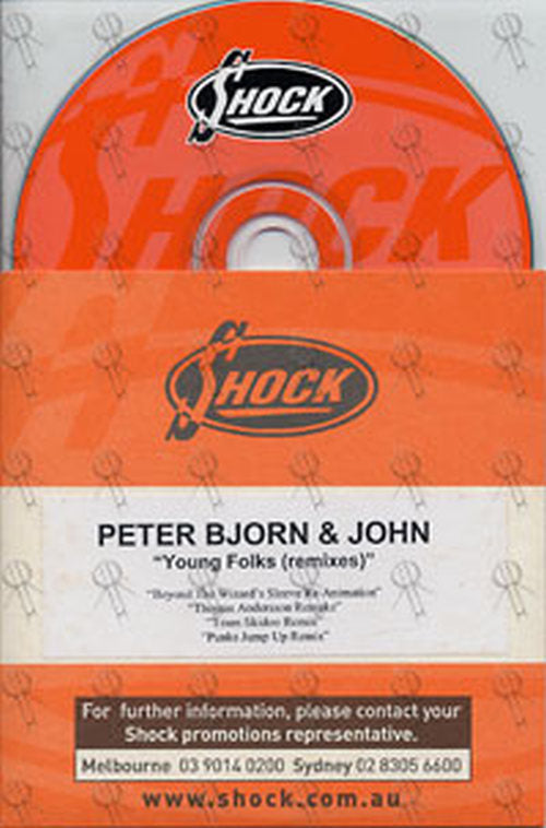 PETER BJORN AND JOHN - Young Folks (Remixes) - 1