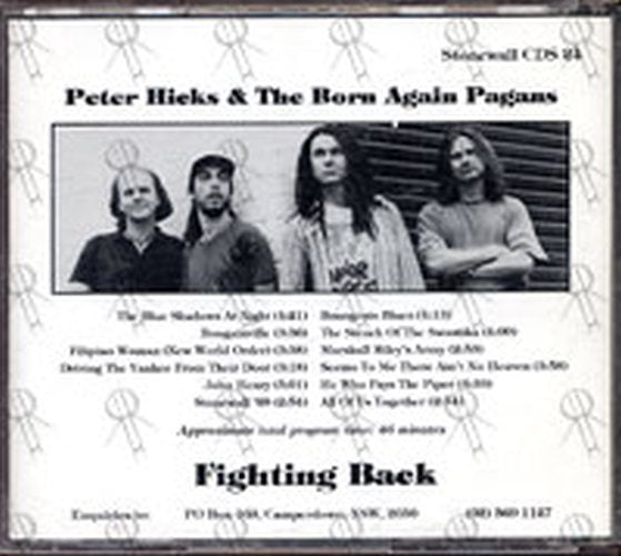 PETER HICKS &amp; THE BORN AGAIN PAGANS - Fighting Back - 2