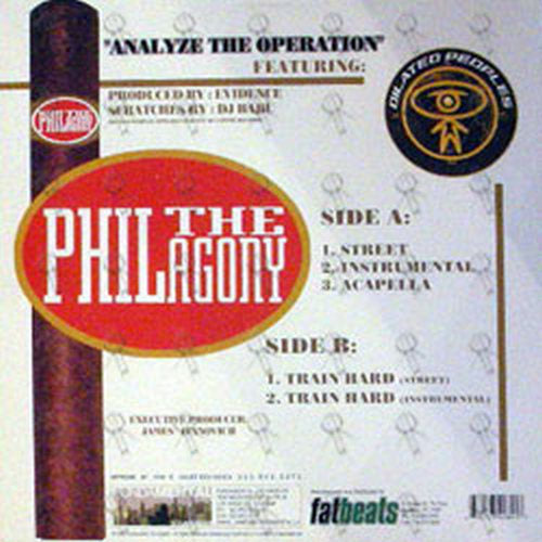 PHIL THE AGONY - Analyze The Operation - 2